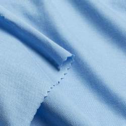 Elarina blue sky, Restst�ck 310 cm, Single-Jersey Stoff, azu...