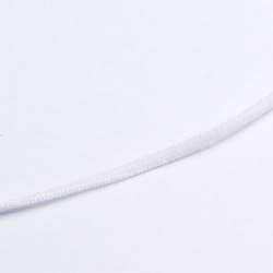 Elastikkordel  soft 2 mm wei�, Borte / Band, wei�es, besonde...
