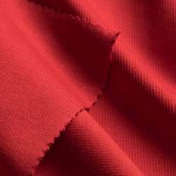 Eleen poppy red, Rippen-Jersey / B�ndchen Stoff, Baumwoll-Fe...