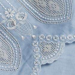 Eloise en ciel, Batist / Musselin / Voile Stoff, himmelblau,...