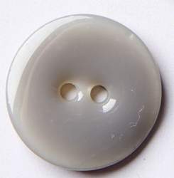 Epoxi-Agoya hellgrau 18 mm, Perlmutt-Knopf, Agoya-Muschel mi...