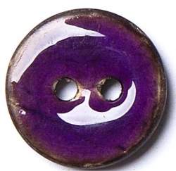 EpoxiCocos dklviolett 18 mm, Kokos- & Nusskn�pfe, Cocos emai...