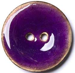 EpoxiCocos dklviolett 30 mm, Kokos- & Nusskn�pfe, Cocos emai...