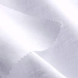 Feinleinenbatist wei�, Batist / Musselin / Voile Stoff, Lein...