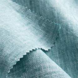 Finolino petrol, Batist / Musselin / Voile Stoff, Leinen, Fe...