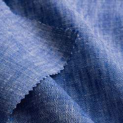 Finolino royalblau, Batist / Musselin / Voile Stoff, Leinen,...