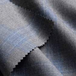 Galdieri, Woven, Fabrics, gray, Wool, Gray and blue come tog...