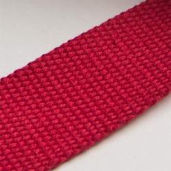 Gurtband 3cm rot, Baumwolle, stabiles Gurtband f�r Taschen, ...