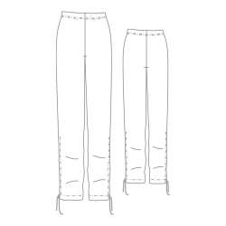 H1-05 Leggins, Fertigschnitt / Schnittbogen, Die Leggins ist...