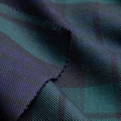 Hadley, Woven, Fabrics, dark blue, Cotton, Soft cotton flann...