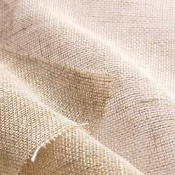 Hanf-K�setuch, Restst�ck 70 cm, Leinwandgewebe Stoff, natur-...