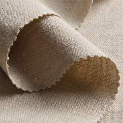 Hanf-Leinwand 6, Restst�ck 75 cm, Leinwandgewebe Stoff, natu...