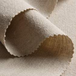 Hanf-Leinwand 6, Leinwandgewebe Stoff, natur-beige, Hanf, ke...