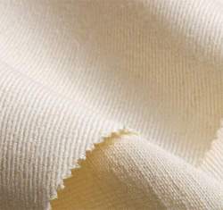 Hanf-Twill creme 2, Denim / Twill Stoff, creme-wei�, Hanf, c...