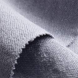 Hempstoned himmelblau, Canvas Stoff, Hanf, Leinenbindiger sc...