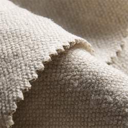 Hempstoned natur, Canvas Stoff, natur-beige, Hanf, Leinenbin...