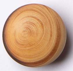 Holz natur mit �se 15 mm, Holz-Knopf, natur-braun, runder Vo...