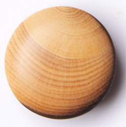 Holz natur mit �se 18 mm, Holz-Knopf, natur-braun, runder Vo...