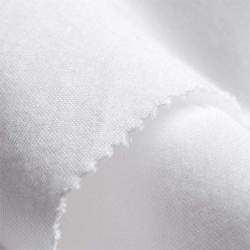 Interlock wei�, Interlock-Jersey Stoff, Baumwolle, feinster ...