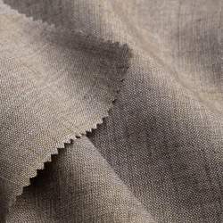 Italino taupe, Leinwandgewebe Stoff, Leinen, Hochwertiges Le...