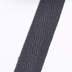 K�perband 14 schwarz, Baumwolle, 14 mm breites K�per- oder N...