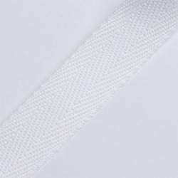 K�perband 14 weiss, wei�, Baumwolle, 14mm breites K�per- ode...