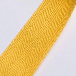 K�perband 25 gelb, Baumwolle, 25 mm breites K�per- oder Naht...
