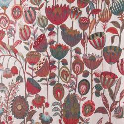 Kalinda, Schal / Tuch, rot, Baumwolle, Dieses Plaid l�sst gr...