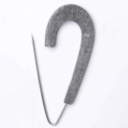Kiltnadel Horn grau, Haken & Nadeln, Au�ergew�hnliche Kiltna...