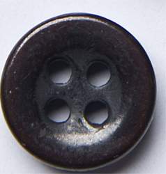 Klassiker schwarz 11 mm, Metall-Knopf, runder Metallknopf mi...