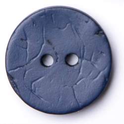 Kokos dunkelblau 18 mm, Kokos- & Nusskn�pfe, Runder Kokos-2-...