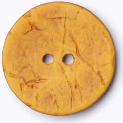 Kokos ocker 20 mm, Kokos- & Nusskn�pfe, gelb, Runder Kokos-2...