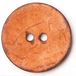 Kokos terracotta 20 mm, Kokos- & Nusskn�pfe, Runder Kokos-2-...
