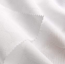 Kreise-Scherli, Batist / Musselin / Voile Stoff, milchwei�, ...