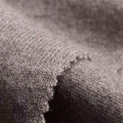 Lanamaglia beige, Single-Jersey Stoff, Schurwolle, mittelsch...