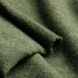 Lanamaglia cipressa, Single-Jersey Stoff, waldgr�n, Schurwol...
