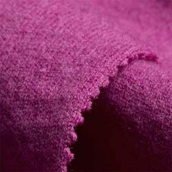 Lanamaglia lampone, Single-Jersey Stoff, magenta, Schurwolle...