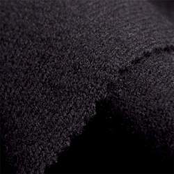 Lanamaglia nero, Single-Jersey Stoff, schwarz, Schurwolle, m...