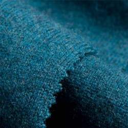 Lanamaglia petrole, Single-Jersey Stoff, Schurwolle, mittels...