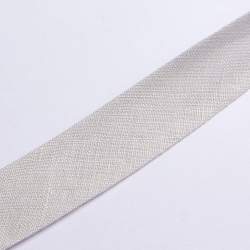 Leinen-Schr�gband hellbeige, Leinen, hell-beige-farbenes Sch...