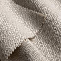 Leinen-Struktur natur, Strukturgewebe Stoff, natur-beige, Le...