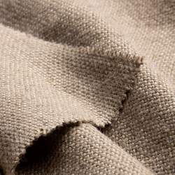 Leinencanvas, natur-braun, Leinen, Naturfarbener, leinig sch...