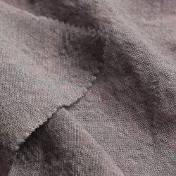 Leinenkrepp elfentanz, mauve, Leinen, Zweifarbig gewebter re...
