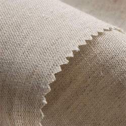 Len, Leinwandgewebe Stoff, naturmeliert, Leinen, feinf�dig u...
