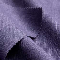 Lineo blueberry, Leinwandgewebe Stoff, jeansblau, Leinen, We...