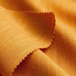 Lineo saffron, Leinwandgewebe Stoff, orange, Leinen, Weiches...