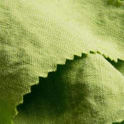 Linstone apple, Restst�ck 200 cm, Leinwandgewebe Stoff, hell...