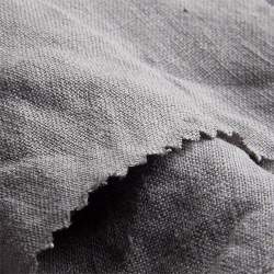 Linstone flint, Leinwandgewebe Stoff, hellgrau, Leinen, fein...