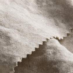 Linstone oat, Leinwandgewebe Stoff, natur-beige, Leinen, fei...