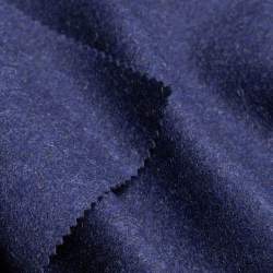Loden tintenblau, dunkelblau, Schurwolle, Tintenblau meliert...